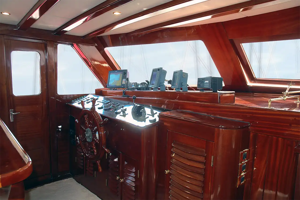 M/S Matina cockpit