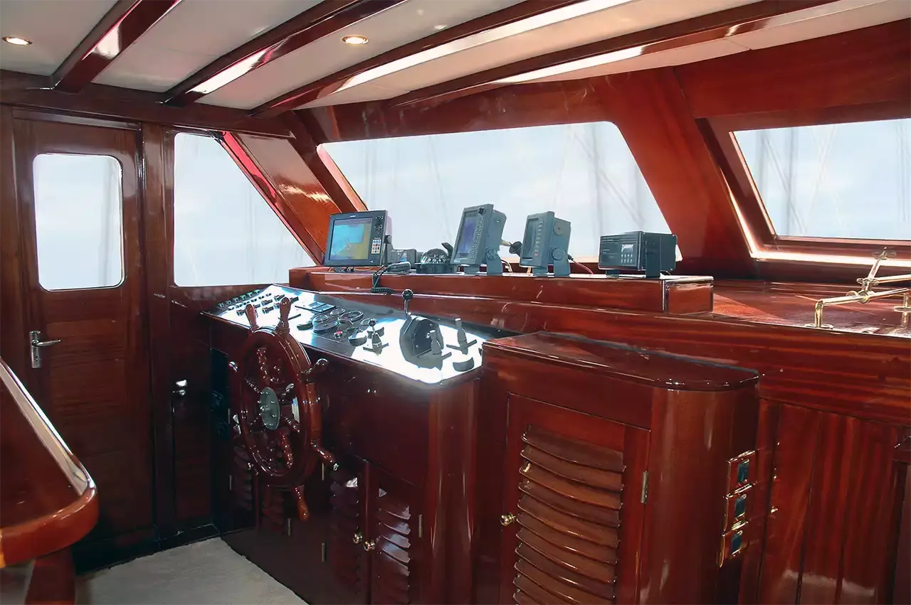 M/S Matina cockpit