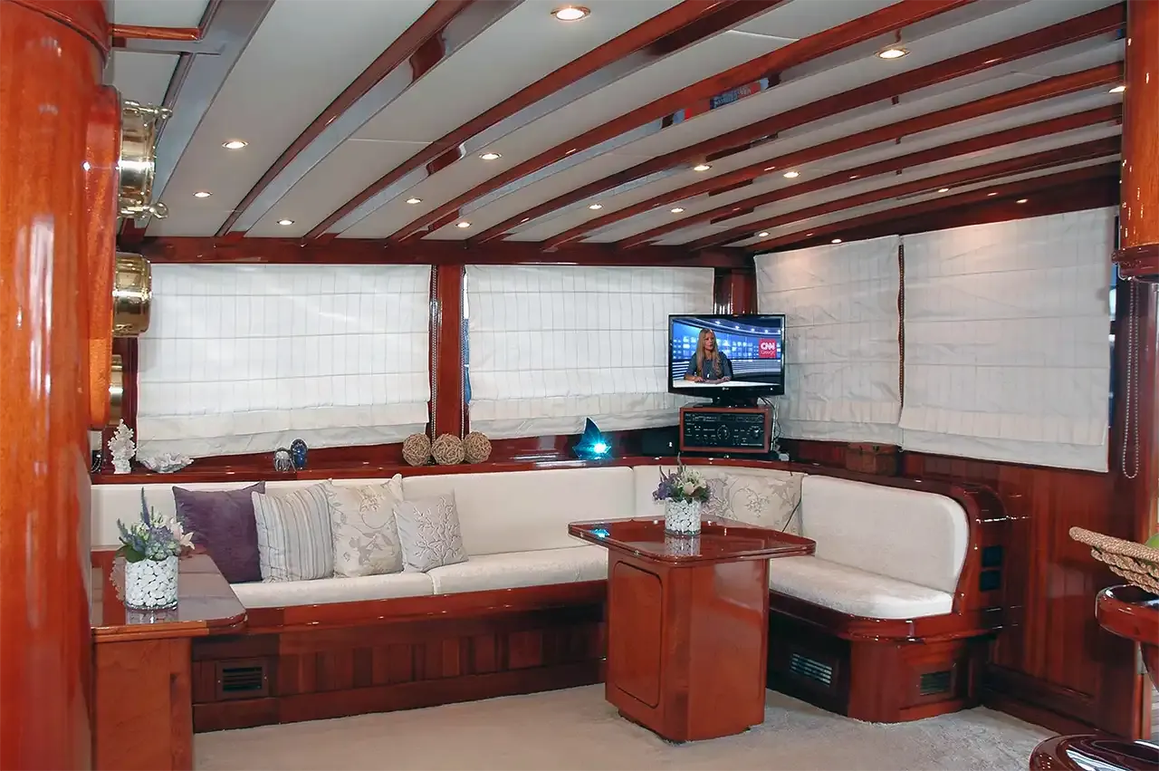 Motor sailer Matina. Salon Motor sailer Matina. Salon